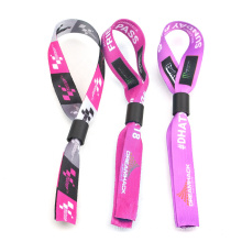 Pink Lanyards Wristlet Accessory In Bulk Luxury Sublimation Short Wrist Keychain Lanyard For Keys